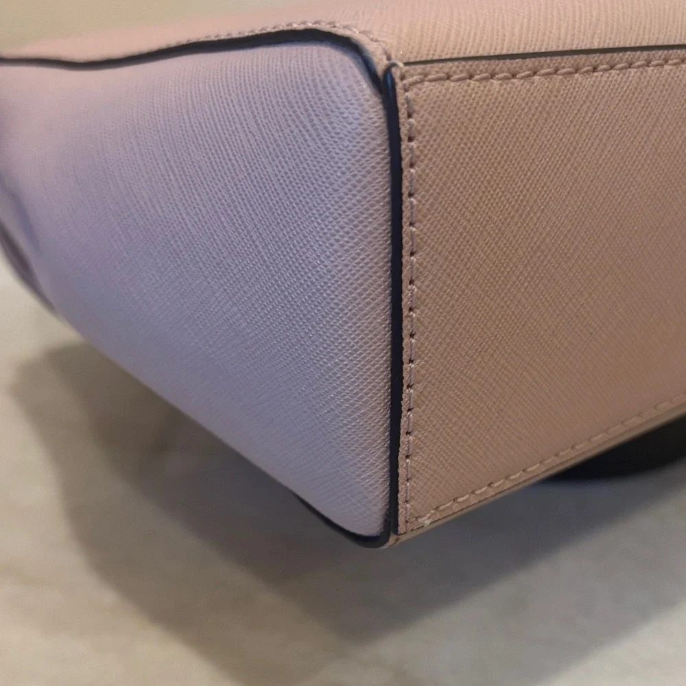 Michael Kors Lavender Studded Satchel